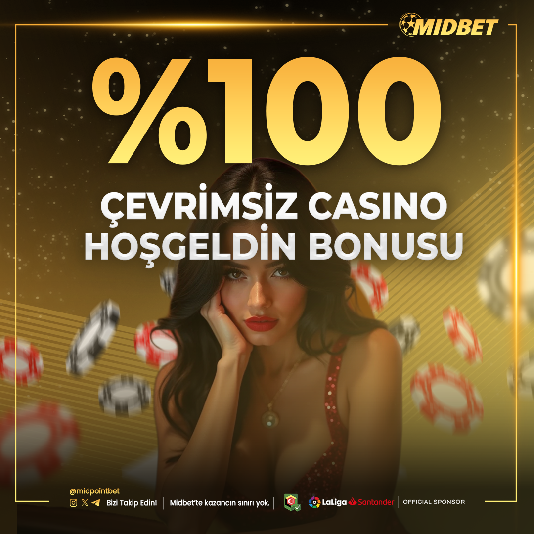 Casino %100 Çevrimsiz Hoşgeldin Bonusu